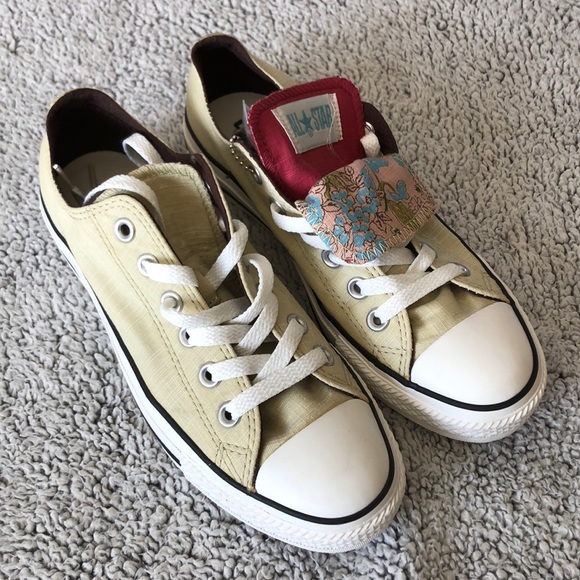 converse double tongue ox flower